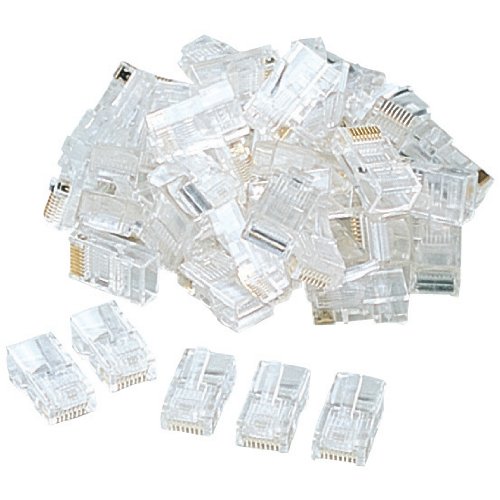 EasyLifeShopのSANWA SUPPLY ADT-RJ45-100 ADT-RJ45-100 RJ-45コネクタ(撚線用) 送料無料｜アングル3