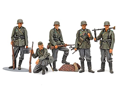 タミヤ 1/35 ミリタリーミニチュアシリーズ No.371 ドイツ歩兵セット 大戦中期 プラモデル 35371 送料無料