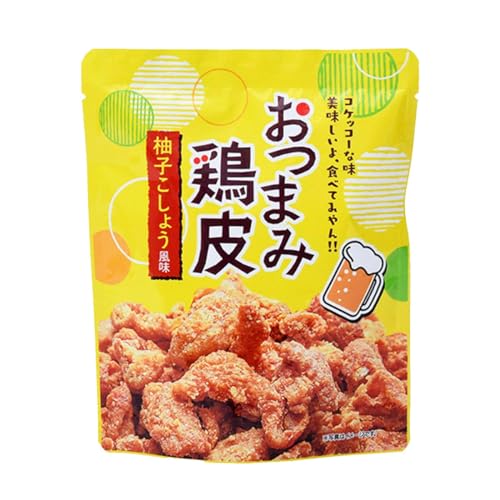 ネオフーズ竹森 おつまみ鶏皮 柚子こしょう風味 50g×10袋 送料無料