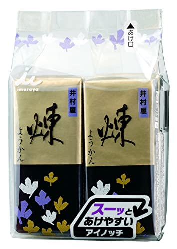 井村屋 4本入ミニようかん 煉 58g×4本×6個 送料無料