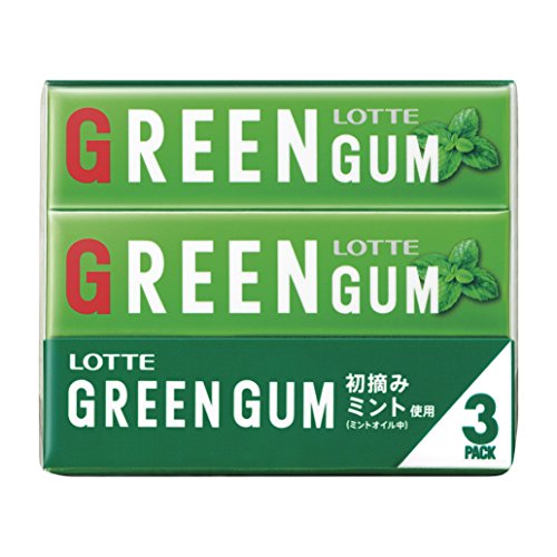 ロッテ グリーンガム 3パック×10個 送料無料