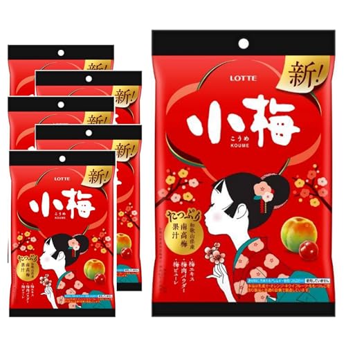 ロッテ 小梅(袋) 60g×6個 【2024公式】 送料無料