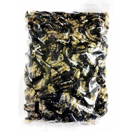 黒飴-/1キログラム (x 1)/-・パッケージ個数:1・内容量:1kg・原材料:水飴、上白糖、加工黒糖、グラニュー糖、黒蜜、香料・商品サイズ(高さ×奥行×幅):330mm×30mm×220mm