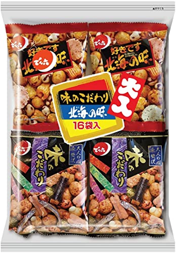 でん六 大入16袋ペアバッグ 2袋 送料無料