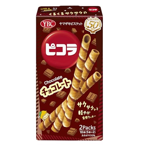 -/Pack of 1/-・プラスチック商品紹介 くるくると巻き上げたクッキーの内側に、チョコレートクリームをコーティング。薄く焼いたクッキー生地をくるくると巻き上げているため、サクサクした食感になっています。サクッと軽い食感のクッキーと、まろやかなチョコレートクリームの相性が良いロールクッキーです。 原材料・成分 砂糖（国内製造）、小麦粉、加工油脂、脱脂粉乳、ぶどう糖果糖液糖、カカオマス、ココアパウダー、卵、加糖脱脂練乳、マーガリン、ココアバター、水あめ、植物油脂、乳糖、食塩、麦芽糖、ぶどう糖／着色料（カラメル、アナトー）、乳化剤（大豆由来）、香料