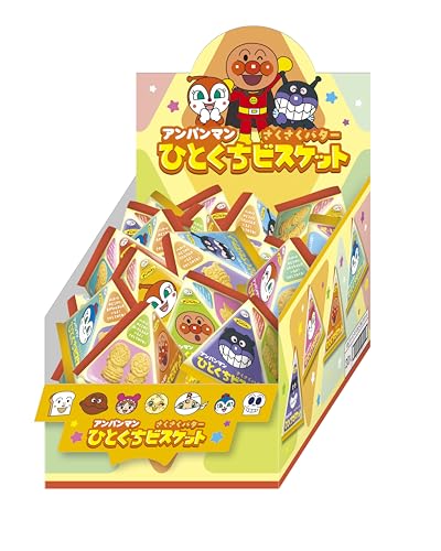 不二家 アンパンマンひとくちビスケット 12g×20個 送料無料