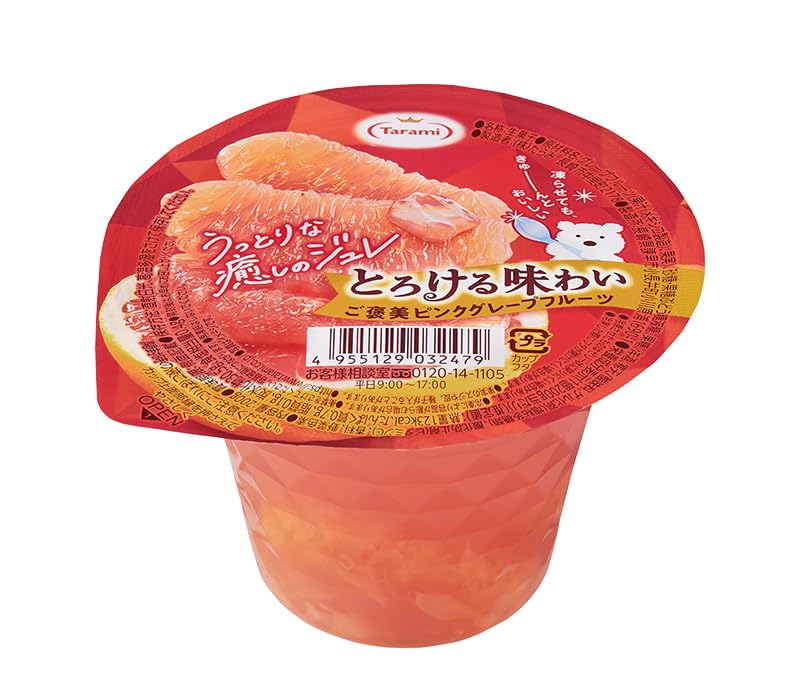 たらみ たらみ とろける味わい ご褒美ピンクグレープフルーツ 200g×6個 送料無料