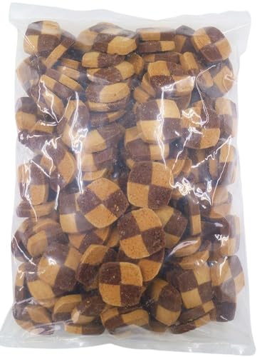 -/1キログラム (x 1)/4241・パッケージ個数:1・市松模様のクッキー・1kg(約160枚入)商品紹介 四角い市松模様のクッキー。おもてなしにも最適なプレーン＆ココア味。個人での利用はもちろんのこと、小袋に入れてイベント・パーティー・ブライダルなどのプチギフトとして使ったり、オフィスでの休憩のアイテムとして使ったり、業務用アイテムとして使ったり・・・様々なシーンでお使いいただいております。 原材料・成分 小麦粉、マーガリン、砂糖、ココア、卵、膨張剤、乳化剤、香料 (その他、乳、大豆由来原材料を含む)