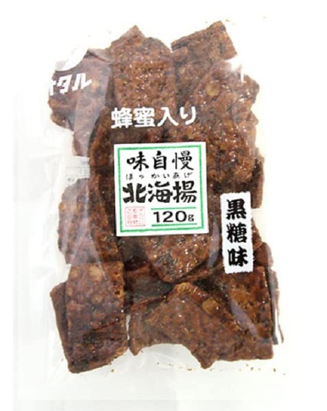 黒/-/-・内容量：120g×6袋・直射日光・高温多湿をさけ保存下さい。商品紹介 生地に胡麻・ピーナッツを練り込み、米ぬか油でカラッと揚げ、黒砂糖と蜂蜜等をブレンドした当社独自の糖蜜をからめた、やわらかく風味豊かな板状かりんとうです。クラッカー感覚で食べて頂けるので、お年寄りから若者まで幅広く支持されています。他メーカーにはない、味わいと食感が好評です。 原材料・成分 小麦粉（国内製造）、植物油脂、ビート糖、黒砂糖、ピーナッツ、水あめ、ごま、はちみつ、イースト／着色料（カラメル）、（一部に小麦・落花生・ごまを含む）