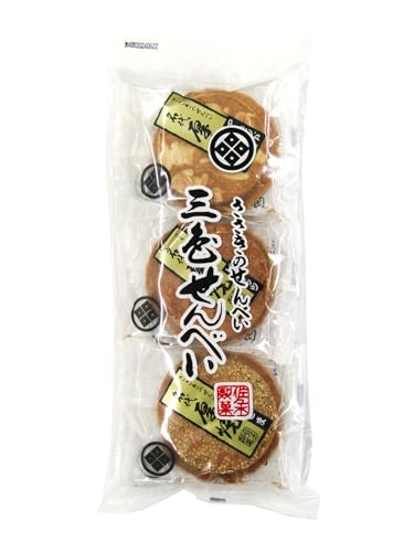 南部せんべいの生地に砂糖、小麦粉、マーガリンを加え、クッキー風に焼き上げたせんべい・ほんのり甘い生地とピーナッツ、アーモンド、白ごまが香ばしいせんべい・内容：厚焼ピーナッツ4枚、厚焼アーモンド4枚、厚焼白ごま4枚・賞味期限：製造日より120日間(未開封)商品紹介 岩手の特産南部せんべいの生地に、砂糖とマーガリン、卵を加え、当社独自の製法でクッキー風に焼き上げた香ばしいせんべい。香ばしく焼き上げたピーナッツ、アーモンド、白ごまの3種類の詰合せ。 原材料・成分 【厚焼ピーナッツ】原材料名：小麦粉（国内製造）、ピーナッツ、砂糖、マーガリン、鶏卵、食塩(一部に小麦・落花生・卵を含む)　【厚焼アーモンド】原材料名：小麦粉（国内製造）、砂糖、マーガリン、鶏卵、アーモンド、食塩(一部に小麦・卵・アーモンドを含む)【厚焼白ゴマ】原材料名：小麦粉（国内製造）、砂糖、白ゴマ、マーガリン、鶏卵、食塩(一部に小麦・ごま・卵を含む)【添加物】膨張剤、香料
