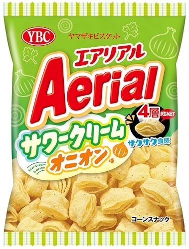 YBC エアリアルサワークリームオニオン味 65g×12袋 送料無料