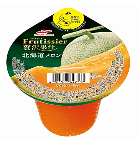 マルハニチロ フルティシエ贅沢果汁北海道メロン 190gx6個 送料無料