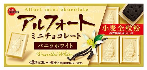 -/Pack of 1/-・Size:Pack of 1・原材料:砂糖（タイ製造、国内製造）、小麦粉、植物油脂、全粉乳、ショートニング、デキストリン、ホエイパウダー（乳成分を含む）、ココアバター、ココアパウダー、小麦全粒粉、乳糖、クリーミングパウダー（乳成分を含む）、食塩、バニラシード/乳化剤（大豆由来）、膨張剤、香料（乳由来）、酸化防止剤（V.E）・商品サイズ(高さx奥行x幅):7.8cm×17.2cm×15.1cm商品紹介 バニラ香るホワイトチョコレートと香ばしい全粒粉入りビスケットを組み合わせました。バニラの香り広がるおいしさをお楽しみください。アルフォートミニチョコレートシリーズの定番フレーバーで、幅広い世代に人気の商品です。ひとくちサイズで食べやすく、おやつやちょっとした小腹満たしとしてピッタリな商品です。小箱タイプなので持ち運びもできます。 原材料・成分 砂糖（タイ製造、国内製造）、小麦粉、植物油脂、全粉乳、ショートニング、デキストリン、ホエイパウダー（乳成分を含む）、ココアバター、ココアパウダー、小麦全粒粉、乳糖、クリーミングパウダー（乳成分を含む）、食塩、バニラシード/乳化剤（大豆由来）、膨張剤、香料（乳由来）、酸化防止剤（V.E）