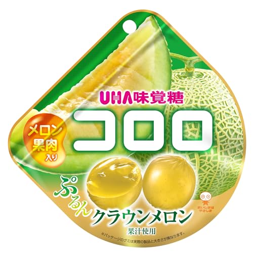 UHA味覚糖 コロロ クラウンメロン 40g×6袋 送料無料