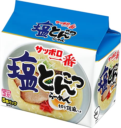 青/5個 (x 6)/4901734043744・Size:5個 (x 6)・油揚げめん(小麦粉(国内製造)、食用油脂(ラード、植物油脂)、食塩、粉末卵)、スープ(糖類、食塩、ポークエキス、油脂加工品、香辛料、タラ粉末、チキンエキス、ねぎ、昆布粉末、たん白加水分解物、煮干いわし粉末、調味油脂、さば節粉末)、やくみ(ごま)/調味料(アミノ酸等)、炭酸カルシウム、クチナシ色素、香料、かんすい、増粘剤(キサンタン)、カラメル色素、酸化防止剤(ビタミンE)、乳化剤、酸味料、ビタミンB2、ビタミンB1、(一部に小麦・卵・乳成分・ごま・さば・大豆・鶏肉・豚肉を含む)・色: 青・パッケージ重量: 3.48 kg・サイズ: 5個 (x 6)商品紹介 秋のキャンペーンPR発表会を起点に話題の塩とんこつらーめんが味のパワーアップ&パッケージリニューアルします。 粉の配分を変更し、適度なコシとしなやかさのある麺に改良しました。 TVCMと専用web動画ではひとてま荘でキスマイが出演します。 原材料・成分 油揚げめん(小麦粉(国内製造)、食用油脂(ラード、植物油脂)、食塩、粉末卵)、スープ(糖類、食塩、ポークエキス、油脂加工品、香辛料、タラ粉末、チキンエキス、ねぎ、昆布粉末、たん白加水分解物、煮干いわし粉末、調味油脂、さば節粉末)、やくみ(ごま)/調味料(アミノ酸等)、炭酸カルシウム、クチナシ色素、香料、かんすい、増粘剤(キサンタン)、カラメル色素、酸化防止剤(ビタミンE)、乳化剤、酸味料、ビタミンB2、ビタミンB1、(一部に小麦・卵・乳成分・ごま・さば・大豆・鶏肉・豚肉を含む)