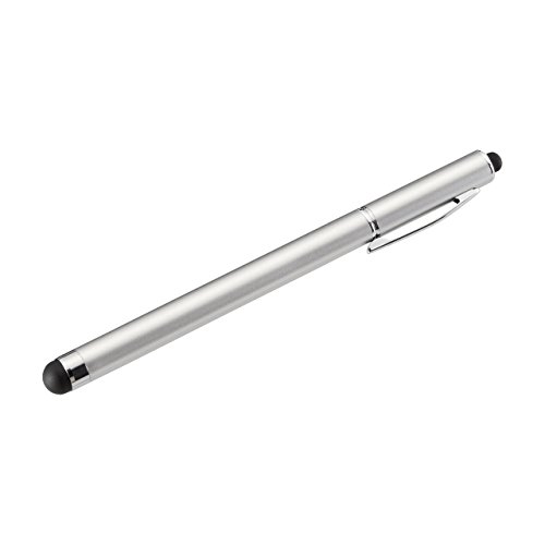 シルバー/-/PDA-PEN27SV・パッケージ個数:1・ペン先に柔らかい導電性シリコンゴムを使用し、快適な操作が可能です。・クリップ付きなので、持ち運びに便利です。・上下両方にタッチペンがあり、太い側でスライド、細い側でこまかい部分のタッチと使い分けができます。・細い側のタッチペンが傷まないよう、キャップ部分を上にスライドさせて収納可能です。・サンワサプライ製液晶保護フィルムを貼った状態でも操作可能です。【特徴】 ●ペン先に柔らかい導電性シリコンゴムを使用し、快適な操作が可能です。 ●クリップ付きなので、持ち運びに便利です。 ●上下両方にタッチペンがあり、太い側でスライド、細い側でこまかい部分のタッチと使い分けができます。 ●細い側のタッチペンが傷まないよう、キャップ部分を上にスライドさせて収納可能です。 ●サンワサプライ製液晶保護フィルムを貼った状態でも操作可能です。 ※貼っていない状態よりは反応が鈍くなる場合があります。 ※サンワサプライ製液晶保護フィルムがおすすめです。(LCD-IPADKF、LCD-IPADF、PDA-FIPK13、PDA-FIPK19、PDA-FIPK21、PDA-FIPK23、PDA-FIPK25、PDA-FIPK28、PDA-FIP26、PDA-FIP27、PDA-FIP29など) (使用上の注意) ※細い側でタッチ操作をする際は必ず、画面に垂直にタッチするようにしてください。細い側でもスライド操作は可能ですが、反応は良くありません。太い側をご使用ください。また、太めの部分をタッチする場合も太い側をお使いください。 ※本製品を使用し、汚れなどが残った場合は、市販のクリーニングクロス等で軽く拭き取ってください。 ※シリコンゴム部以外で操作をすると、液晶画面に傷が付くことがあります。必ずゴム部をご使用ください。 ※本製品で液晶画面を強くたたいたり、こすったりしないでください。本体が破損する恐れがあります。 ※本製品の使用による本体の破損、および内部データの破損については一切いたしかねます。ご了承ください。 ※記載の社名及び製品名は、各社の商標または登録商標です。 【仕様】 ■カラー:シルバー ■サイズ:直径/8.5mm 長さ/124mm(クリップ部除く) ゴム部/太い側・直径8mm、細い側・直径5mm ■重量:18g