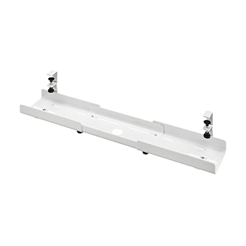 ホワイト/W580〜1024×D150×H160mm/CB-CT8W・パッケージ個数:1・スチールタイプで、幅580〜最大804mmまで可変できるケーブル配線トレーです。・デスク下に横方向、縦方向どちらにも取り付けが可能で、自由にタップやケーブルを設置し配線ができます。・取り付けは汎用クランプでデスクに締め付けて取り付けます。天板厚さ10mm〜33mmに対応しています。※バックパネル、配線口、パーティションなどで取り付けられない場合もあります。・タップなどを仮固定できる、面ファスナー4本付きです。●スチールタイプで、幅580〜最大804mmまで可変できるケーブル配線トレーです。 ●デスク下に横方向、縦方向どちらにも取り付けが可能で、自由にタップやケーブルを設置し配線ができます。 ●取り付けは汎用クランプでデスクに締め付けて取り付けます。天板厚さ10mm〜40mmに対応しています。 ※バックパネル、配線口、パーティションなどで取り付けられない場合もあります。 ●タップなどを仮固定できる、面ファスナー4本付きです。 ■カラー：ホワイト ■サイズ：W580〜1024×D150×H160mm ■対応天板サイズ：厚さ10〜40mm ■出荷形態：ノックダウン組立式（お客様組み立て） ■梱包：1個口 ■材質：スチール ■付属品：クランプ×2、面ファスナー×4 ■総耐荷重：6kg