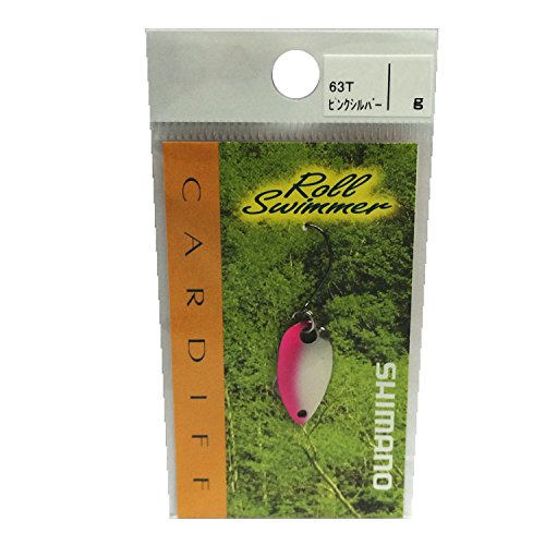 63T ピンクシルバー/0.9g/435828・Color:63T ピンクシルバーSize:0.9g・パッケージ個数:1・ルアーの種類:スプーン・対応魚種:トラウト・重さ:0.9g・カラー:ピンクシルバー 63T・フックサイズ:オーナーS-31BL #8カーディフ ロールスイマーに新色追加。