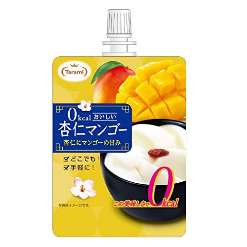 たらみ 0kcal おいしい杏仁 マンゴー 150g ×6個 送料無料