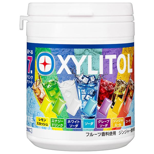 パッケージ個数:6・7種類のドリンクフレーバーで気持ちや気分にあわせて選ぶことができます。商品の説明 JANコード：4903333284245 原材料・成分 マルチトール(外国製造、国内製造)、植物油脂/甘味料(キシリトール、アスパルテーム・L‐フェニルアラニン化合物)、ガムベース、増粘剤(アラビアガム)、香料、ビタミンC、光沢剤、着色料(クチナシ、紅花色素)、ヘスペリジン、(一部にゼラチンを含む)