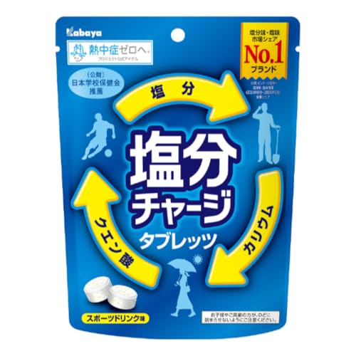 カバヤ食品 塩分チャージタブレッツ81g×6袋 送料無料