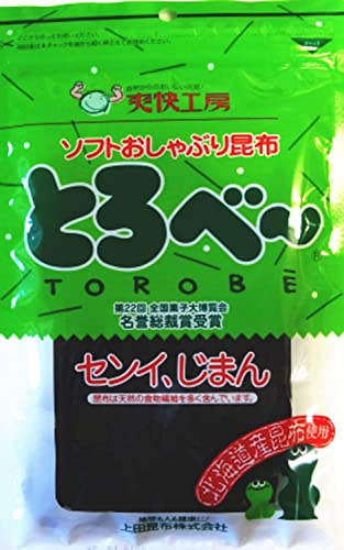 上田昆布 ソフトおしゃぶり昆布 とろべー (12袋) 送料無料