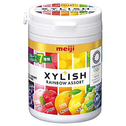 明治 キシリッシュレインボーアソートボトル 117g×4個 送料無料