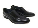 ユミジェンヌ/Yumi Sienne YS-7422 ブラック 紳士靴 スワールモカ スリップオン ビジネス 送料無料 ポイント10倍 3