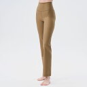 【SALE 20%OFF 送料別】ハイライズベルボトムパンツ/ウォールナット easyoga イージーヨガ ヨガウェア ボトムス レギンス かわいい オシャレ ...