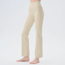 【SALE 20%OFF 送料別】ハイライズベルボトムパンツ/アプリコット easyoga イージーヨガ ヨガウェア ボトムス レギンス かわいい オシャレ ヨ...