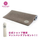 楽天イージーヨガ 楽天市場ショップ【送料無料】【マットバック付】オーロラ プロマット/ココア easyoga イージーヨガ 軽量マット エコ素材 TPE ホットヨガ専用 ヨガ 約6mmマット マットケース