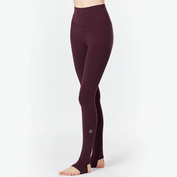 【2020AW】シャンティスターラップレギンス/サングリアパープルeasyogaイージーヨガヨガウェアパンツトレンカフルレングス