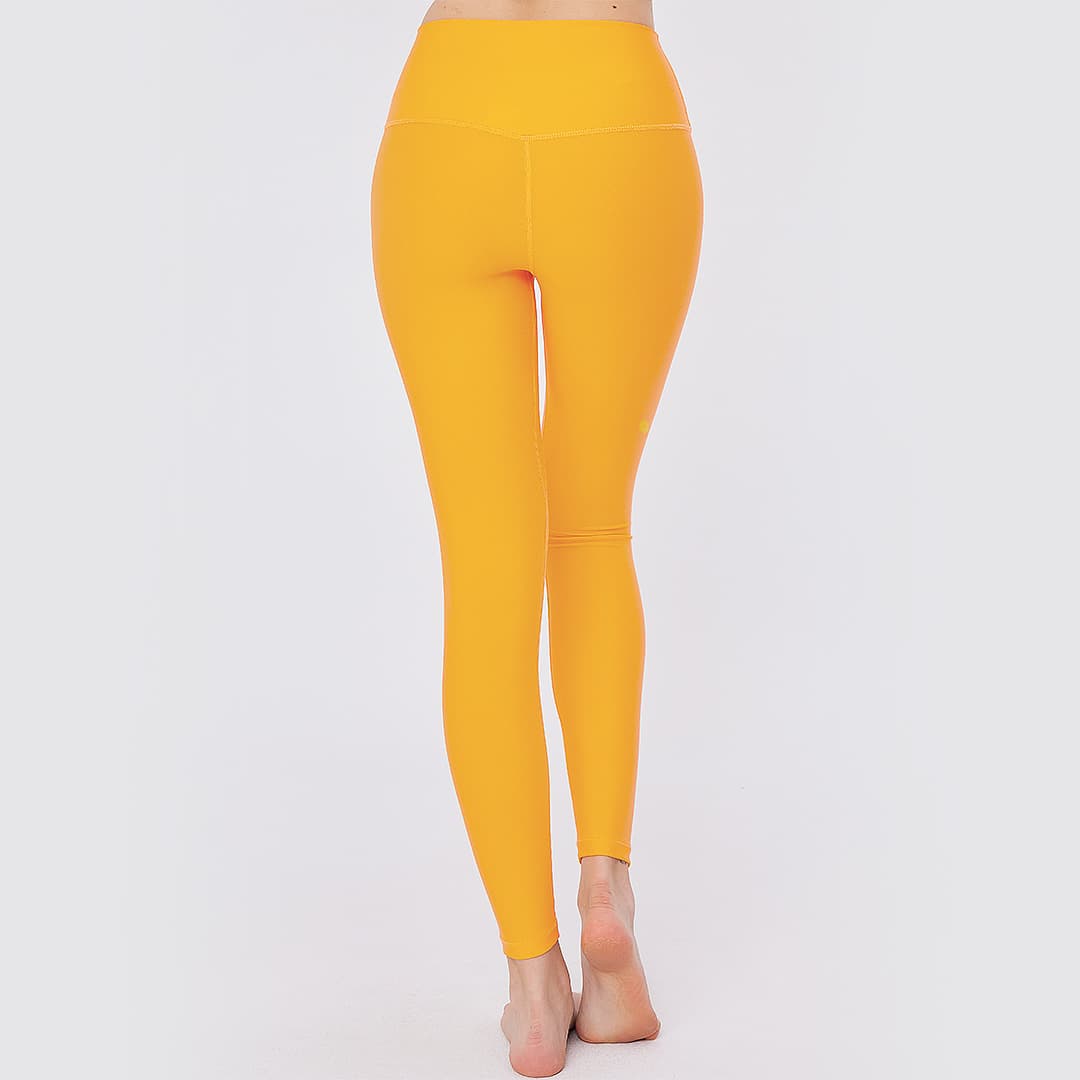【SALE 50%OFF 送料別】チュミーコアパンツ／ファンタオレンジ easyoga イージーヨガ ヨガウェア ヨガパンツ レギンス かわいい オシャレ ホットヨガ ヨガショーツ セール