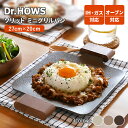 【クーポン利用で350円OFF】Dr.HOWS ソリッド ミニグリルパン マルチグリドル 1人用 小型 ドクターハウス スクエア型 27cm×20cm IH ガ...