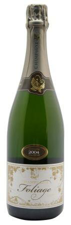 【フランスワイン】レ シャンパーニュ デュ シャトー ド アヴィズ　フォリアージュ　キュヴェ　ミレジメ　2004　LES CHAMPAGNES DU CHATEAU DAVIZE　Foliage Cuvee Millesime　2004