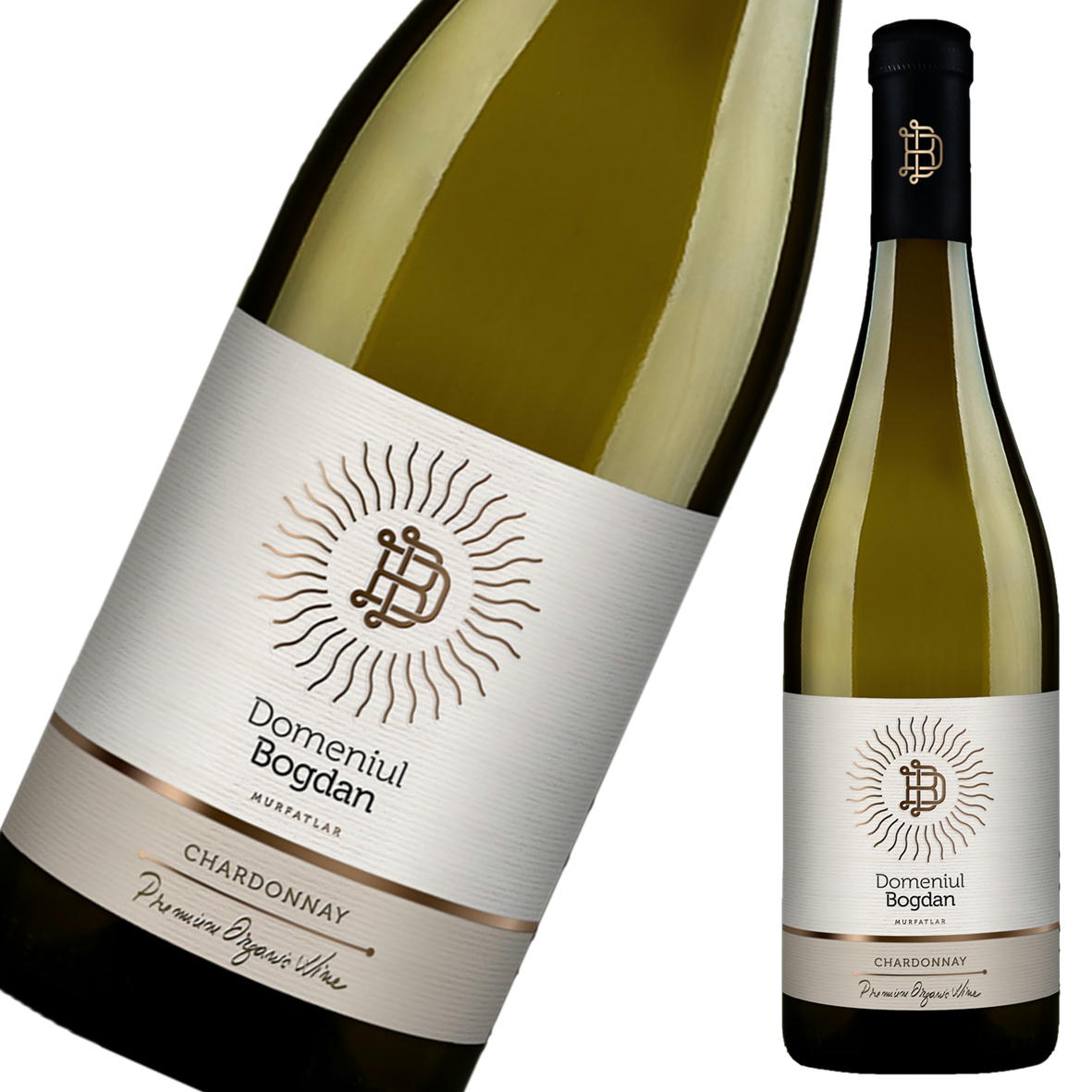 オーガニックワイン　ルーマニアワイン　ドメニウルボグダン　シャルドネ　オーガニック　2022　DOMENIUL　BOGDAN CHARDONNAY ORGANIC 2022　ルーマニア　ワイン　白ワイン　ドブロジェア地方　有機栽培　ビオディナミ