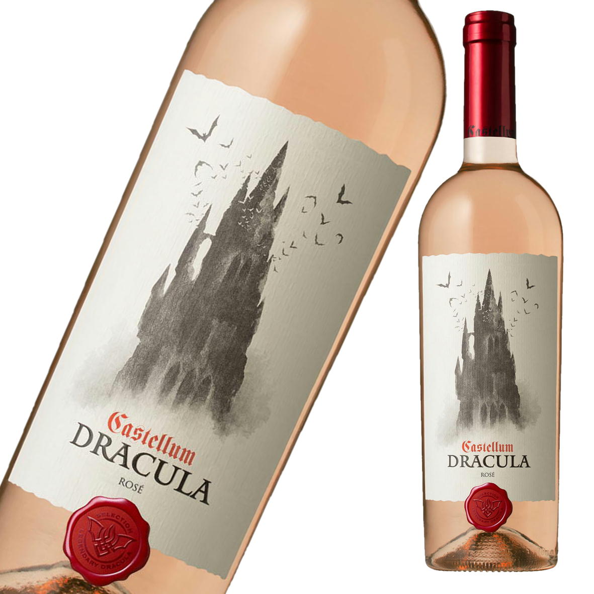 【ルーマニアワイン】ドラキュラ城　レジェンダリー　ドラキュラ　カステッルム　ドラキュラ　ロゼ　2021　 LEGENDARY DRACULA CASTELLUM DRACULA ROSE 2021