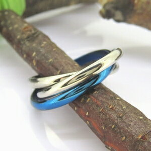 リング ステンレス ブルー ジュエリー アクセサリー 15号 17号 19号 21号 指輪 レディース ギフト プレゼント