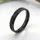 リング ステンレス キュービックジルコニア ブラック 送料無料 ジュエリー アクセサリー クロス 7号 9号 11号 13号 15号 1号 19号 21号 指輪 レディース ギフト プレゼント(4)