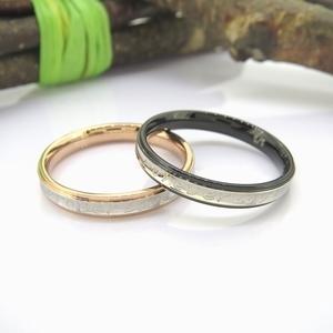 ペアリング ステンレス ピンクゴールド ブラック Forever Love 刻印 リング 7号 9号 11号 13号 15号 17号 19号 21号 送料無料 ...