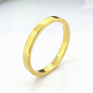 ピンキーリング ステンレス リング ゴールド ジュエリー アクセサリー 2mm幅 1号 3号 5号 7号 9号 11号 13号 指輪 レディース ギフト プレゼ...