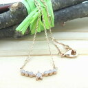 ネックレス ガラス 星 ピンクゴールド 送料無料 ジュエリー アクセサリー レディース ギフト プレゼント 誕生日 記念日 クリスマス バレンタイン ホワイトデ...