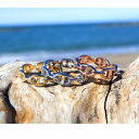 ハワイアン ジュエリー ステンレス リング 送料無料 スクロール ウェーブ シルバー イエローゴールド ピンクゴールド アクセサリー 7号 9号 11号 13号...