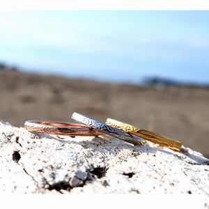 ハワイアン ジュエリー ステンレス リング K14 シルバー イエローゴールド ピンクゴールド アクセサリー 7号 9号 11号 13号 15号 17号 19号...