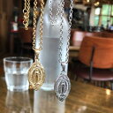 ハワイアン ジュエリー ネックレス 送料無料 ステンレス マリア シルバー イエローゴールド ペンダント K14 ペア アクセサリー レディース メンズ ギフト...