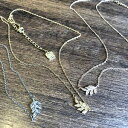 ハワイアン ジュエリー ネックレス ステンレス 送料無料 リーフ 葉 シルバー イエローゴールド ピンクゴールド ペンダント K14 ペア アクセサリー レディ...