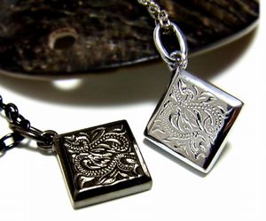 ハワイアン ジュエリー ネックレス ステンレス 送料無料 プルメリア スクロール ホヌ ペンダント ペア アクセサリー レディース メンズ ギフト プレゼント