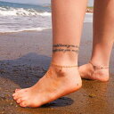 ハワイアン ジュエリー ステンレス アンクレット 送料無料 イエローゴールド ピンクゴールド シルバー 1粒 プルメリア スクロール アクセサリー レディース ...