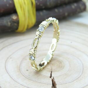 リング ゴールドリング クリスタル 送料無料 ジュエリー アクセサリー 指輪 エジプト調 9号 11号 13号 15号 17号 レディース ギフト プレゼント