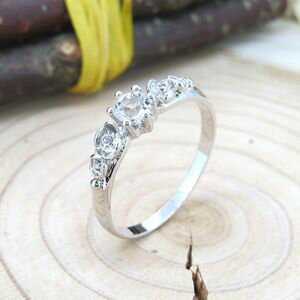 ピンキーリング クリスタル シルバー リング 送料無料 ジュエリー アクセサリー 指輪 ローズ 1号 3号 5号 7号 9号 11号 13号 15号 薔薇 花 ...